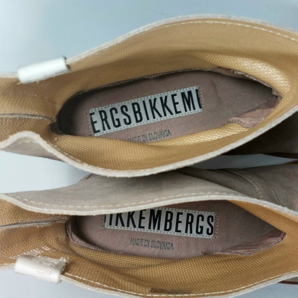 Bikkembergs sand split leather ankle boots, EU41, EUC - Picture 8 of 13